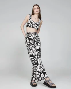 Flowing Denim Platform